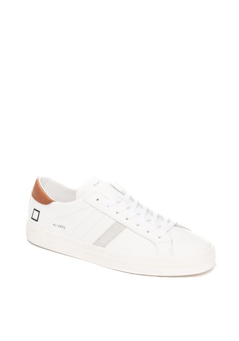 hill low calf vintage white/leather sneaker D.A.T.E. | HILL LOW U VINTAGECALF-WHT/CUO